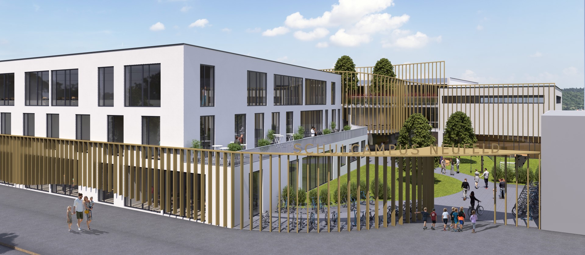 Schulhof Neufeld an der Leitha Wir gewinnen Wettbewerbe